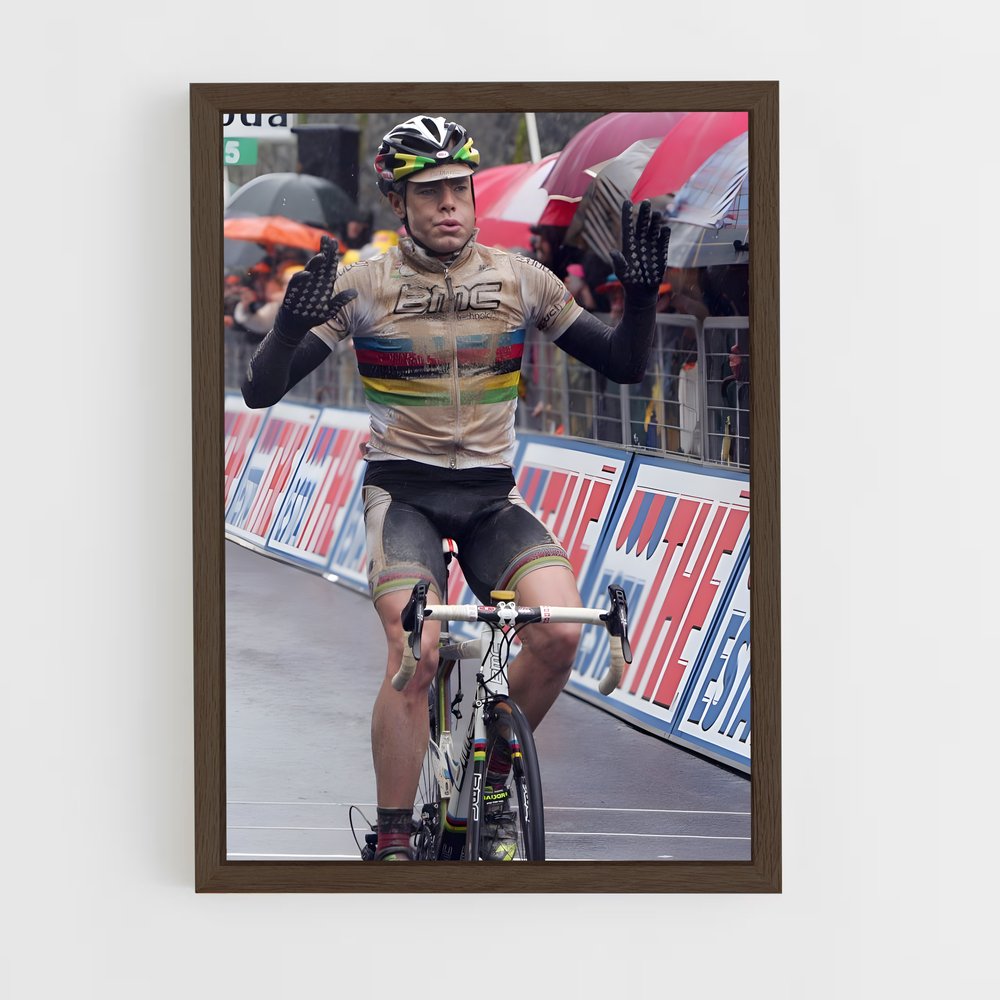 Poster Cadel en Route – affiche Cyclisme (vue 5)